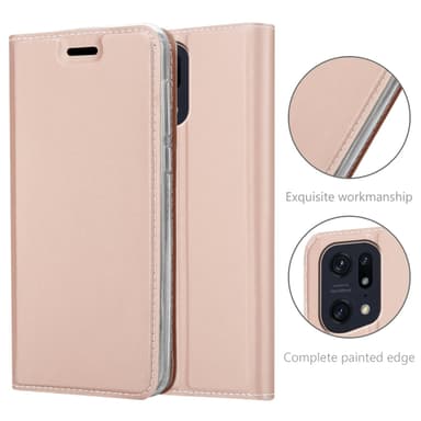 Oppo FIND X5 PRO lommebokdeksel etui (rosa)