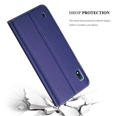 Samsung Galaxy A10 / M10 lommebokdeksel etui (blå)