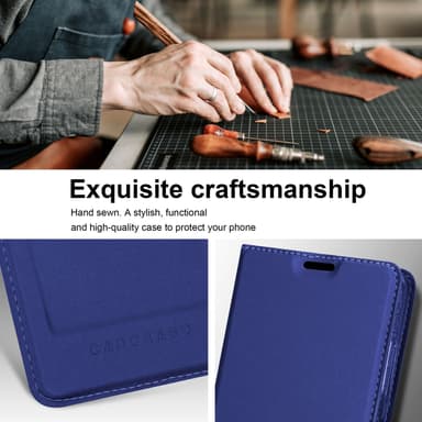 Samsung Galaxy A13 5G lommebokdeksel etui (blå)