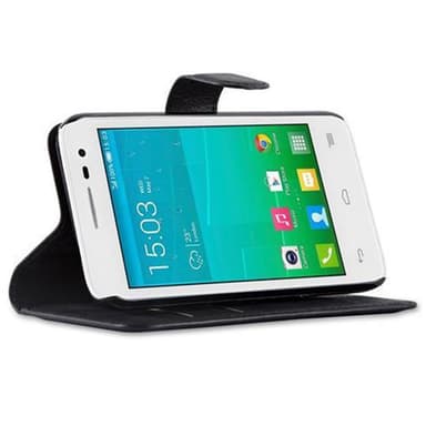 Alcatel OneTouch POP S3 Deksel Etui Case (svart)