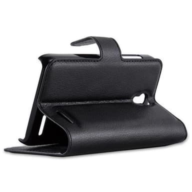 Alcatel OneTouch POP S3 Deksel Etui Case (svart)