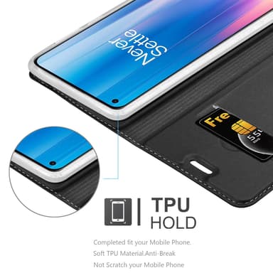 OnePlus Nord CE 2 5G lommebokdeksel etui (svart)