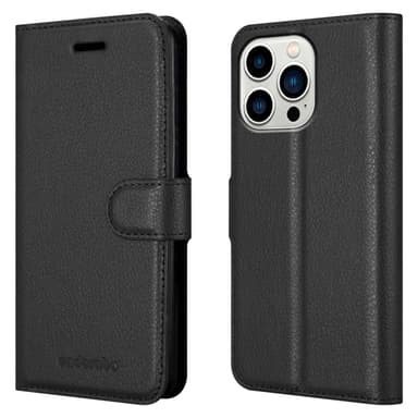 iPhone 14 PRO MAX Deksel Etui Case (svart)
