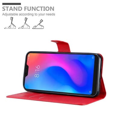 Xiaomi Mi A2 LITE / RedMi 6 PRO Deksel Etui Case (rød)