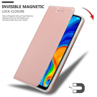 Huawei P30 LITE lommebokdeksel etui (rosa)