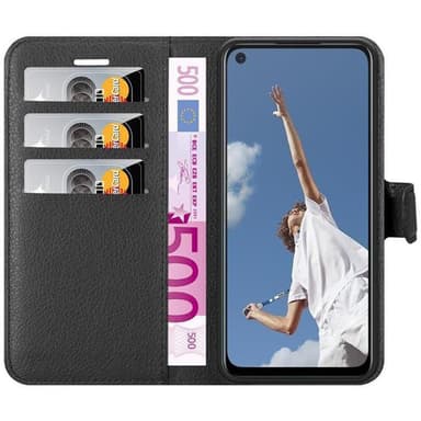 Oppo A52 Deksel Etui Case (svart)