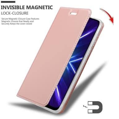Honor 9X lommebokdeksel etui (rosa)