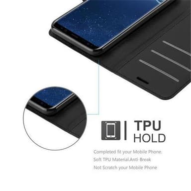 Samsung Galaxy S8 Deksel Etui Case (svart)