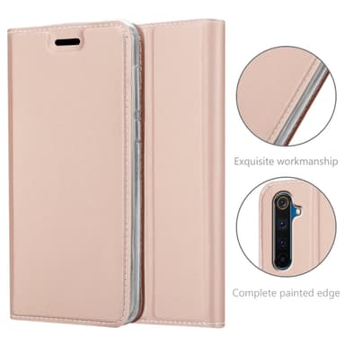 Realme 6 PRO lommebokdeksel etui (rosa)