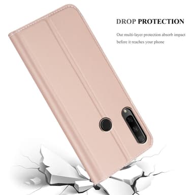 Honor 9X lommebokdeksel etui (rosa)