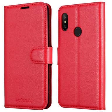 Xiaomi Mi A2 LITE / RedMi 6 PRO Deksel Etui Case (rød)