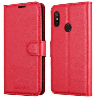 Xiaomi Mi A2 LITE / RedMi 6 PRO Deksel Etui Case (rød)