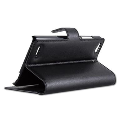 Sony Xperia Z3 COMPACT Deksel Etui Case (svart)