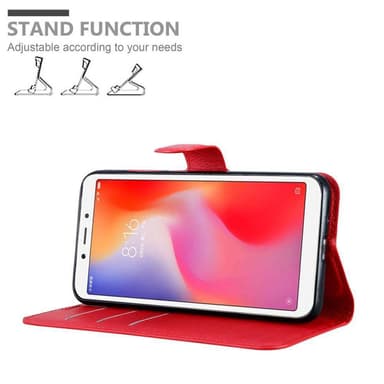 Xiaomi RedMi 6 Deksel Etui Case (rød)