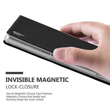 Sony Xperia Z1 lommebokdeksel etui (svart)