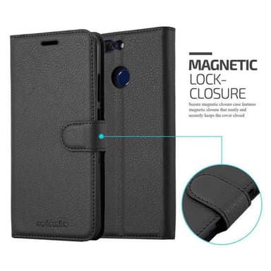 Honor V9 Deksel Etui Case (svart)