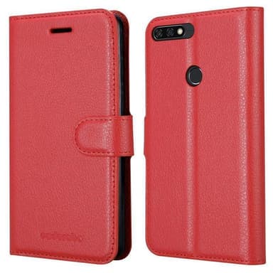 Honor 7C / Huawei Y7 2018 Deksel Etui Case (rød)