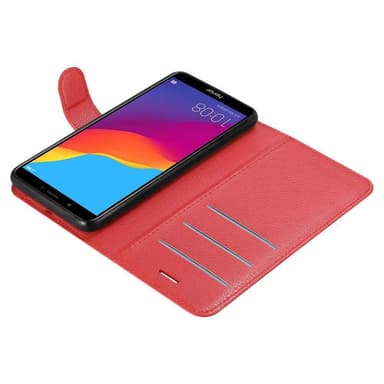 Honor 7C / Huawei Y7 2018 Deksel Etui Case (rød)