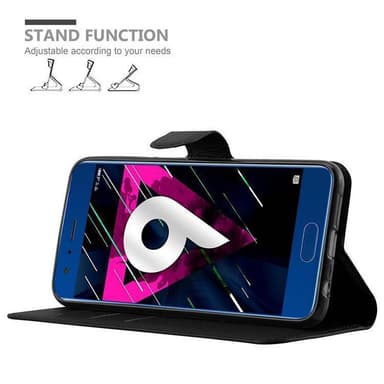 Honor 9 Deksel Etui Case (svart)