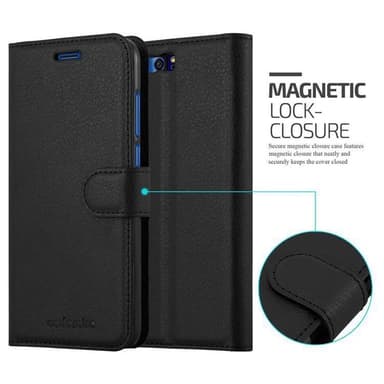 Honor 9 Deksel Etui Case (svart)