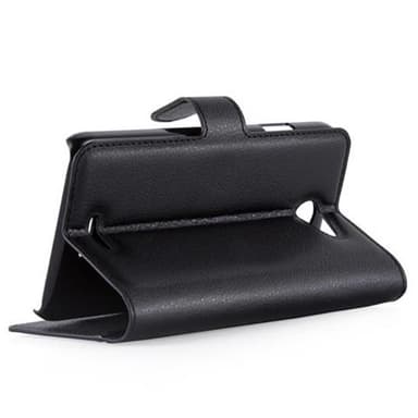 HTC Desire 316 / 516 Deksel Etui Case (svart)