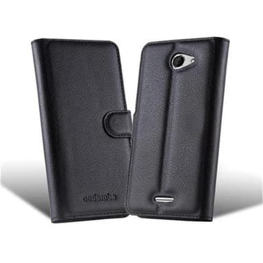 HTC Desire 316 / 516 Deksel Etui Case (svart)