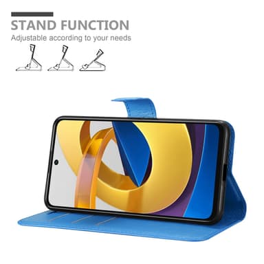 Xiaomi POCO M4 PRO 5G Deksel Etui Case (blå)