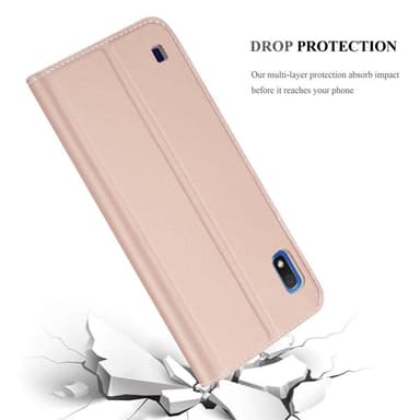 Samsung Galaxy A10 / M10 lommebokdeksel etui (rosa)