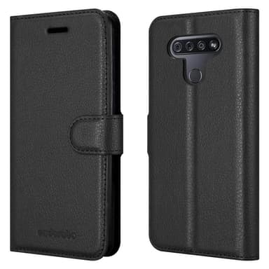 LG KQ51 Deksel Etui Case (svart)