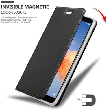 Honor 7X lommebokdeksel etui (svart)