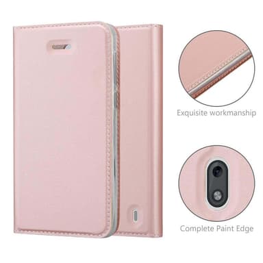 Nokia 2 2017 lommebokdeksel etui (rosa)