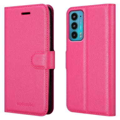 Motorola EDGE 20 Deksel Etui Case (rosa)