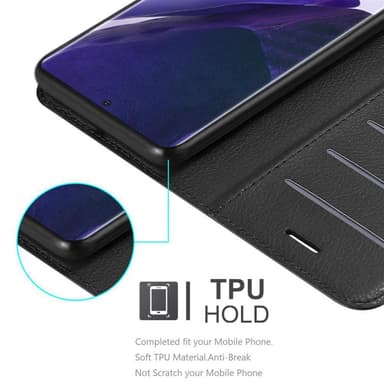 Samsung Galaxy NOTE 20 PLUS Deksel Etui Case (svart)