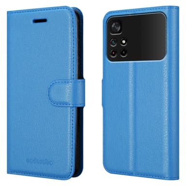 Xiaomi POCO M4 PRO 5G Deksel Etui Case (blå)