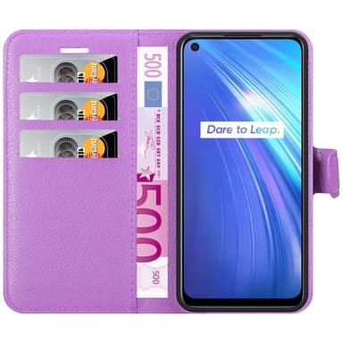 Realme 6 4G / 6s Deksel Etui Case (lilla)