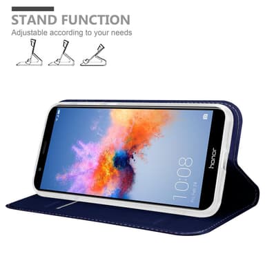 Honor 7X lommebokdeksel etui (blå)