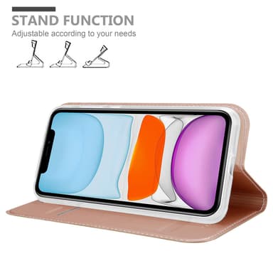 iPhone 11 lommebokdeksel etui (rosa)