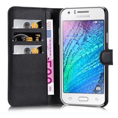 Samsung Galaxy J7 2015 Deksel Etui Case (svart)