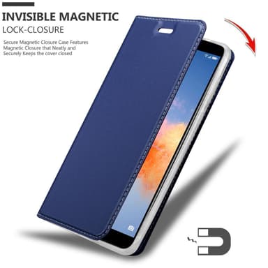 Honor 7X lommebokdeksel etui (blå)