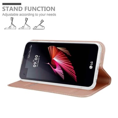LG X SCREEN lommebokdeksel etui (rosa)