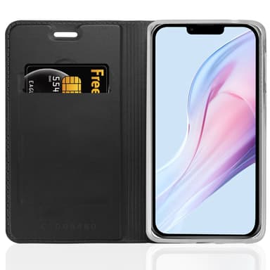 iPhone 13 MINI lommebokdeksel etui (svart)