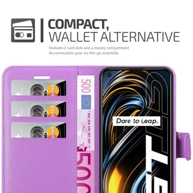 Realme GT / GT Neo 2T / Q3 PRO Deksel Etui Case (lilla)