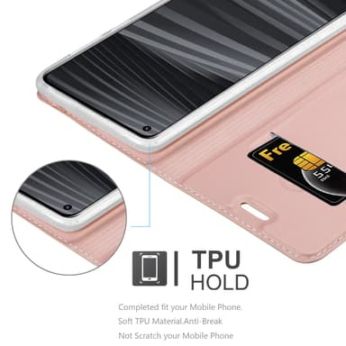 Realme GT 2 / GT Neo 2 lommebokdeksel etui (rosa)