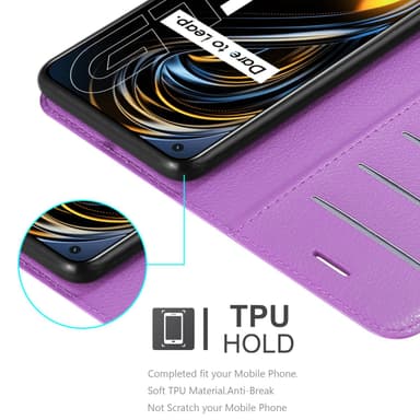 Realme GT / GT Neo 2T / Q3 PRO Deksel Etui Case (lilla)