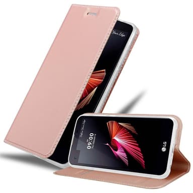 LG X SCREEN lommebokdeksel etui (rosa)