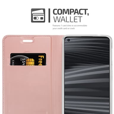 Realme GT 2 / GT Neo 2 lommebokdeksel etui (rosa)