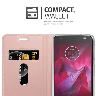 Motorola MOTO Z lommebokdeksel etui (rosa)