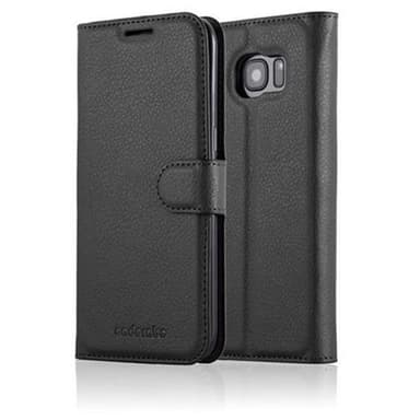 Samsung Galaxy S7 EDGE Deksel Etui Case (svart)