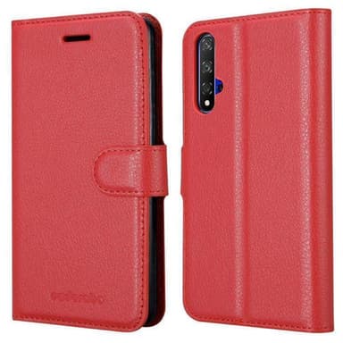 Honor 20 / 20S / Huawei NOVA 5T Deksel Etui Case (rød)