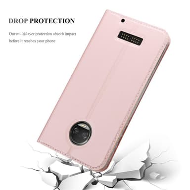 Motorola MOTO Z lommebokdeksel etui (rosa)